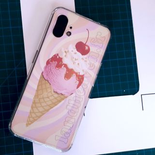 Fichier impression et découpe image pour Nothing phone 1 et coque transparente